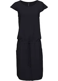 Robe midi en jersey viscose extensible, bonprix