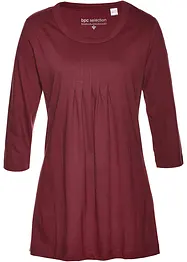 T-shirt long 100% coton, bonprix