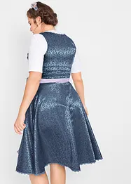 Dirndl longueur midi avec tablier (ens. 2 pces.), bonprix