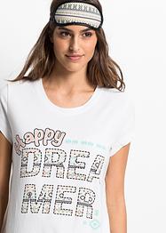 Pyjashort avec masque de nuit, bpc bonprix collection
