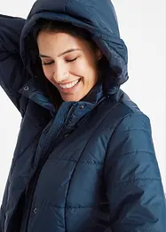 Manteau matelassé avec capuche amovible, bonprix