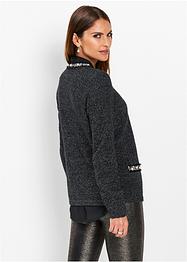 Gilet en maille avec éléments décoratifs, bpc selection premium