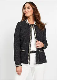 Gilet en maille avec éléments décoratifs, bonprix