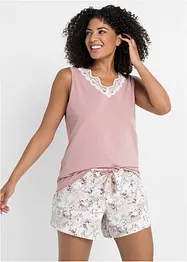 Pyjashort avec une jolie dentelle, bonprix