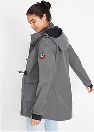 Veste duffel-coat softshell, imperméable, bonprix