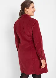 Robe en velours côtelé extensible, bonprix