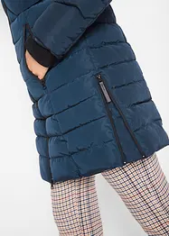 Veste longue matelassée, rembourrée, bonprix