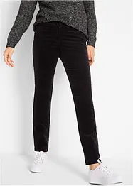 Pantalon droit en velours côtelé extensible, bonprix