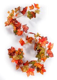 Guirlande artificielle avec feuilles d'automne, bpc living bonprix collection