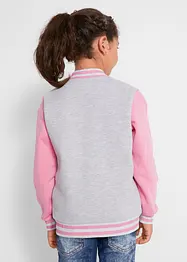 Gilet sweat style Teddy fille, bonprix