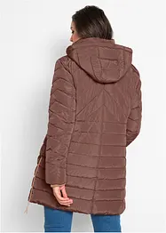 Veste longue matelassée, rembourrée, bonprix