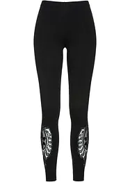 Legging avec dentelle, bonprix