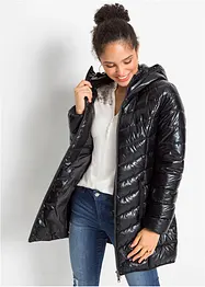 Manteau matelassé effet métallique, bonprix