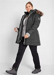 Veste longue fonctionnelle style 2-en-1, matelassée et imperméable, bonprix