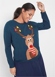 Pull de Noël renne, bpc bonprix collection