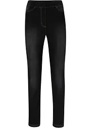 Jegging taille haute en matière thermique légèrement élastique, taille confortable, bonprix