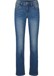Jean Straight taille mi-haute, extensible, bonprix