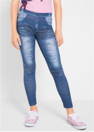 Legging fille imprimé jean, bpc bonprix collection