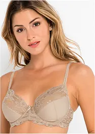Lot de 3 soutiens-gorge à armatures et dentelle, bonprix