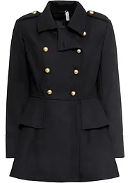 Manteau court militaire à teneur en laine, bonprix