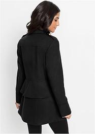 Manteau court militaire à teneur en laine, taille courte, BODYFLIRT boutique