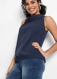 Top-blouse en polyester recyclé, bonprix