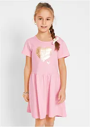 Lot de 2 robes en jersey 100% coton, bonprix