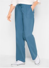 Pantalon large en lin majoritaire, bpc bonprix collection