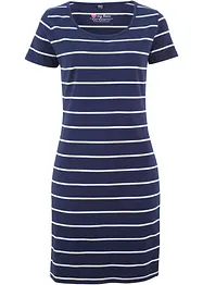 Robe en jersey extensible à manches courtes, bonprix