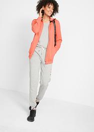 Veste sweatshirt à capuche, manches longues, bpc bonprix collection