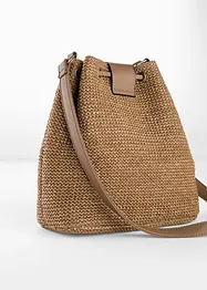 Sac bourse en paille, bonprix