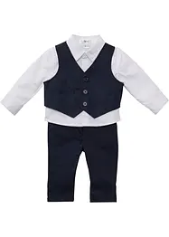 Chemise bébé + veston + pantalon (Ens. 3 pces.), bonprix