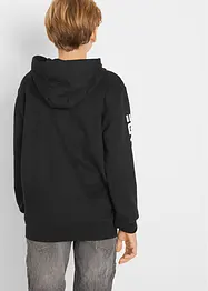 Sweat garçon à capuche en coton, bonprix