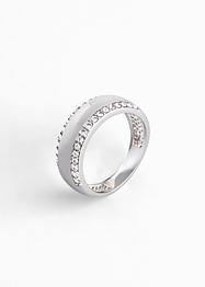 Bague avec cristaux, bpc bonprix collection