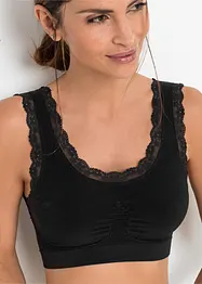 Lot de 2 brassières sans coutures Feel Comfort, bonprix