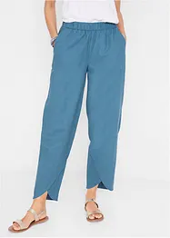 Pantalon 3/4 en léger lin mélangé, bonprix