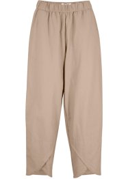 Pantalon en lin majoritaire, longueur cheville et taille confortable, Loose Fit, bpc bonprix collection