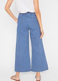 Jupe-culotte en confort stretch avec cordon à nouer et taille confortable, bpc bonprix collection