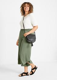 Jupe-culotte avec tour de taille confortable en viscose, bpc bonprix collection