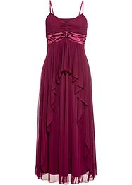 bon prix robe longue rouge