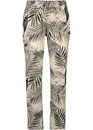 Pantalon élastiqué en viscose à jambes larges et taille confortable, bpc bonprix collection