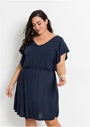 Robe en jersey à manches volantées, BODYFLIRT