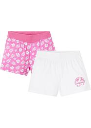 Lot de 2 shorts fille, bpc bonprix collection