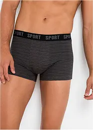 Lot de 3 boxers coton, bonprix