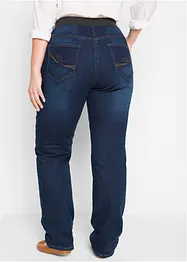 Jean boyfriend stretch à taille élastiquée, bonprix