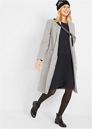 Robe forme en O en coton avec poches, manches longues et longueur genou, bpc bonprix collection
