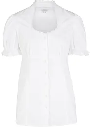 Blouse bavaroise à col Blanche-Neige, bonprix