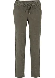 Pantalon en velours côtelé avec cordon, bonprix