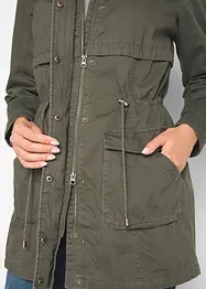 Parka coton avec doublure jersey, bonprix