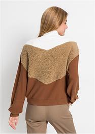 Survêtement Femme Doublé De Fourrure Ensemble De Veste à